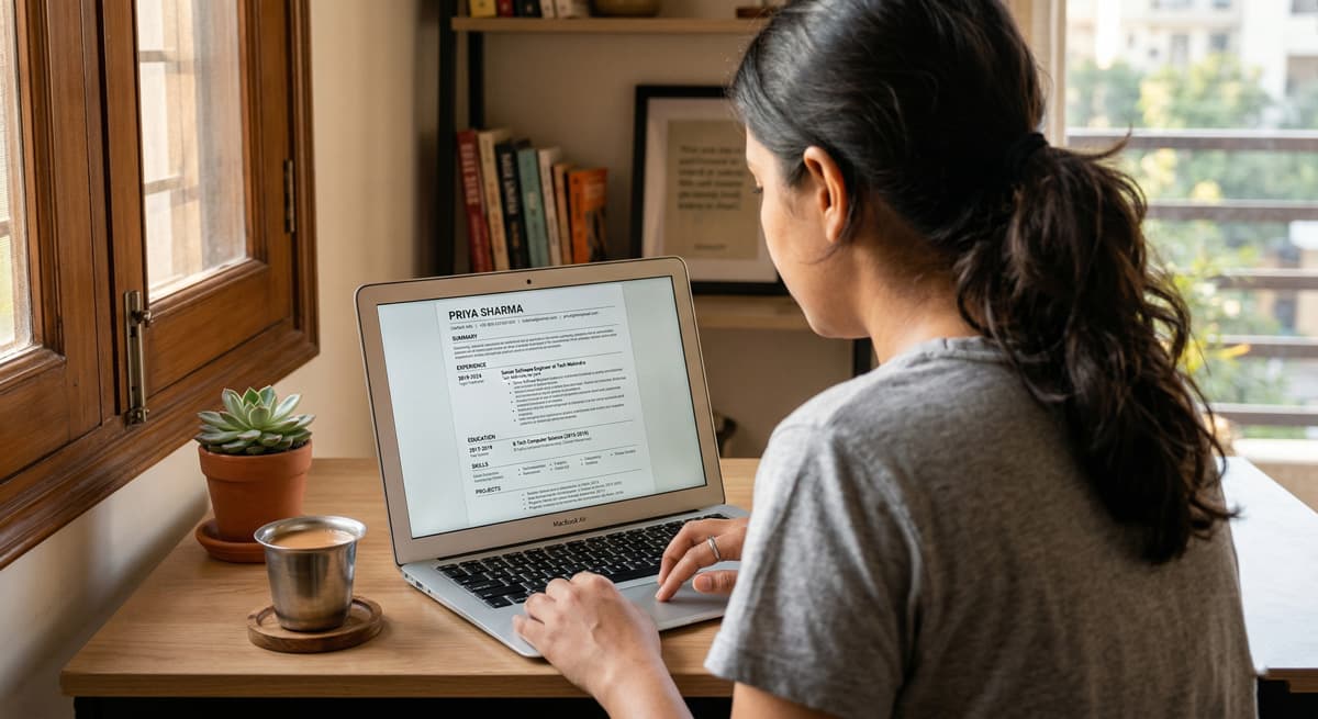 Resume Format for Freshers India 2026: ATS-Friendly